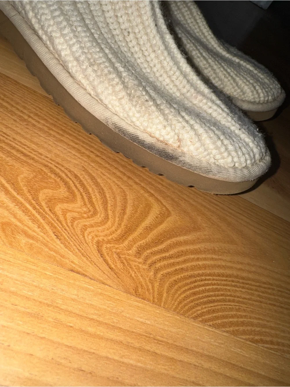 UGG Classic Cardy Boots Cream Knit Classic Short or Tall Boots